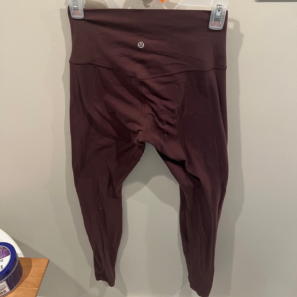 Lululemon Align Leggings 28” Size 6 Vintage Grape - Picture 3 of 7